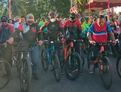 Fun Bike Polres Bangka Barat Diikuti Ratusan Peserta Penghobi Sepeda