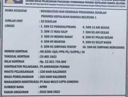 PT Asal Papua, Menangkan Tender Lelang Untuk Membangun Babel