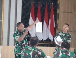 Korem 045/Gaya Adakan Bimnis Bidang Wanwil TA 2022 