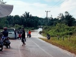 Curah Hujan Yang di Tafsirkan Satu Jam Mengakibatkan Luapan Air Sungai Begini Kronologis nya