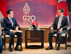 Presiden Jokowi Lakukan Pertemuan Bilateral dengan PM Jepang