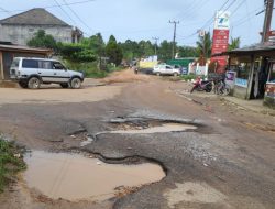 Woow, Jalan Antar Kabupaten Berpotensi Membahayakan Pengguna Jalan, Begini Kronologisnya!!!!