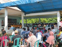 Kapolres Babar Bersama Kasat Polairud Polres Bangka Barat Menyapa Masyarakat Kundi