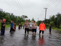 Hujan Selama Dua Hari Kecamatan Parittiga Jebus Mengalami Banjir