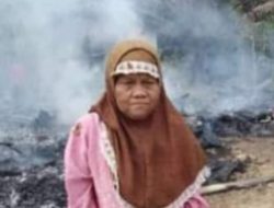 Rumah Milik, Nenek Berusia 69 Tahun Ludes Terbakar