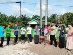 Pemdes Sekar Biru, Lakukan Gotong Royong Bersama Warganya