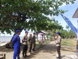 Demi Ketertiban Dan Ketenangan Pengunjung Sat Polairud Polres Bangka Barat Lakukan Patroli