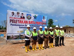 Peletakan Batu Pertama di Pembangunan Gedung Perpustakaan Basel, Ini Kata Bupati Bangka Selatan