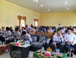 Pengurus Ranting PGRI sekecamatan Simpang Rimba di Lantik, Suriyanto Ungkapkan Peran PGRI Kabupaten