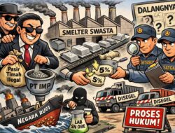 Timah Ilegal Masuk Smelter, Negara Dirugikan: Siapa Lindungi PT IMP dan Smelter Swasta?