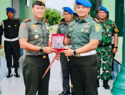 Begini Pesan Danrem 045/Garuda Jaya Kunjungi Denpom II/5 Bangka Kepada Prajurit