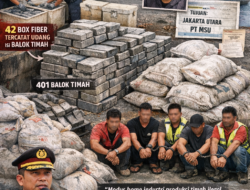 10 Timah Balok Dari Home Industri Bangka, Diamankan Polisi