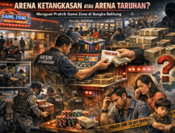 Tirai Dibalik Perjudian Yang Ada di Bangka Belitung Game Zone Judi Mesin, Begini Cerita Iwan 