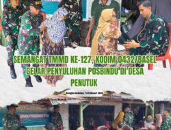 Apa Itu Satgas TMMD Ke-127 Gelar Penyuluhan POSBINDU di Desa Penutuk