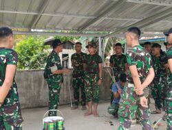 Satgas TMMD Ke 127 Kodim 0432/Basel Wujudkan Tempat Ibadah Nyaman dan Perkuat Kemanunggalan TNI-Rakyat di Pulau Lepar Basel