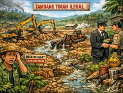 Tanpa Takut, Tambang Ilegal Kuasai Sawit Warga Kelabat