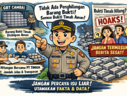 Kapolresta Pangkalpinang Angkat Bicara Tegas: Barang Bukti Timah Aman, Isu Penghilangan Hoaks!